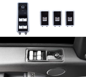Botón de interruptor de elevación de ventana de Control táctil <span class=keywords><strong>Digital</strong></span> Krando para Range Rover Sport 2014-2017 interruptor de elevación de ventana de coche automático - Product Image 4