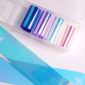 TSZS Kit de Láminas para Uñas con 10 Diseños por Caja, Nuevos Productos Populares para <span class=keywords><strong>Nail</strong></span> Art, Calcomanías de Transferencia con Diseños Clásicos Brillantes - Product Image 5
