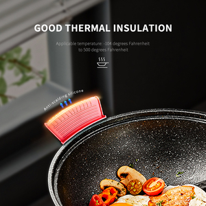 Protège-poignées antidérapants en silicone résistants à la chaleur pour poêles, poêles à frire émaillées et casseroles - Product Image 5
