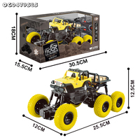 Nouveau modèle de voiture télécommandée RC 6 roues à l'échelle 1:16, 2,4 GHz, 4 canaux, tout-terrain, pour enfants et garçons, vente en gros à prix abordable