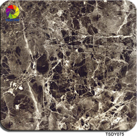 Film d'impression par transfert hydrographique haute définition Tsautop, image de marbre réaliste, fabriqué en matériau PVA