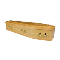 Ataúd Conmemorativo para Bebés de Madera Maciza Estilo Europeo, Ataúd Ceremonial para Exhibición en Velaciones o Servicios Fúnebres
