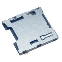 SMD-Typ Mikro-SD-Karten-Anschluss mit Push-Push-Weiblichkeit