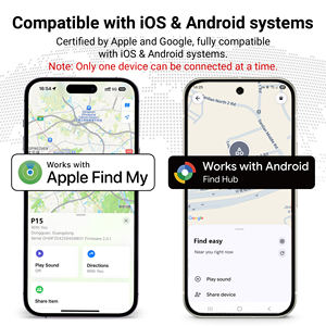 Pelacak GPS Pintar Kulit Asli MFi Baru Kompatibel dengan IOS IPHONE, Temukan Dompet Saya dengan Navigasi GPS dan Kartu - Product Image 6