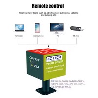 Mur vidéo LED couleur HDZX P2.5 intérieur/extérieur WiFi 4G avec écran tactile animé, garantie 1 an, montable au mur pour logo de magasin