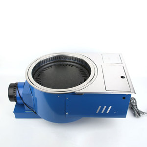 Barbecue coréen Geo Song sans fumée, rôtissoire au gaz <span class=keywords><strong>butane</strong></span>/<span class=keywords><strong>propane</strong></span>, barbecue au charbon de bois avec plaque de cuisson antiadhésive - Product Image 6