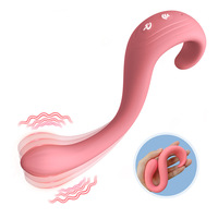 Flexibler, starker Vibrator mit Batteriebetrieb, G-Punkt-Vibrator aus weichem Silikon, Klitoris-Vibrator, Sexspielzeug für Frauen