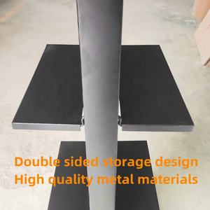 Chaussures de football de basket-ball de course à pied de sport au détail chaussures <span class=keywords><strong>Crocs</strong></span> décontractées pantoufles présentoir en métal sur pied - Product Image 3