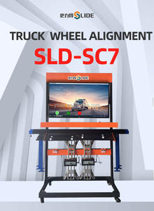 Máquina de alineación de ruedas para gran taller de carrocería automotriz Cámara de uso de alineación de ruedas de camiones - Product Image 3