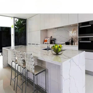 Vente en gros de pierre de quartz Calacatta du Vietnam pour plans de travail, dessus de meuble-lavabo - Product Image 1