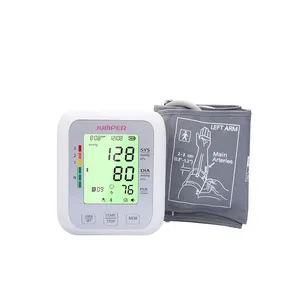 JUMPER JPD-HA120 뜨거운 판매 자동 상완 bp 기계 정확한 조정 가능한 디지털 BP 커프 키트 혈압 모니터