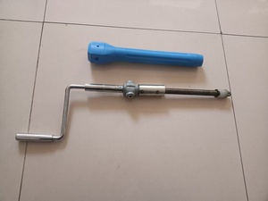 Varilla de manivela para cama de hospital, de acero galvanizado, longitud personalizada, antirrobo, para camas de cuidado médico y de residencias de ancianos con manivela simple - Product Image 1
