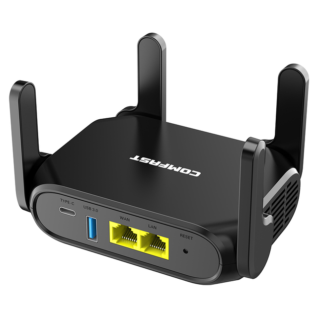 COMFAST Wifi6 AX3000 Mesh CF-WR632AX Dual-band DDR:512MB Flash:128MB 1*2500Mbps WAN Port 1*1000Mbps LAN Wireless Router