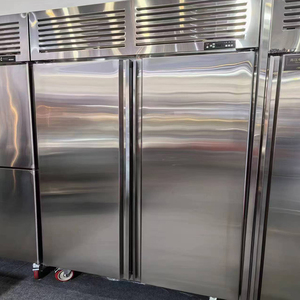 Congélateur commercial <span class=keywords><strong>convertible</strong></span> à 2 portes Flishel FLX-1.0L2 à refroidissement statique personnalisé, en acier inoxydable, pour pâtisserie, numérique - Product Image 3