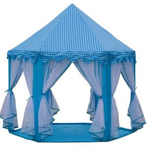 <span class=keywords><strong>Tente</strong></span> de château de princesse <span class=keywords><strong>rose</strong></span> ou bleue Playhouse <span class=keywords><strong>tente</strong></span> <span class=keywords><strong>tipi</strong></span> pour enfants pour jouer à l'intérieur ou à l'extérieur jouet amusant pour le divertissement des enfants - Product Image 2