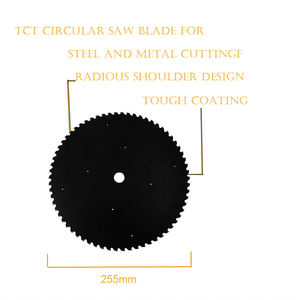 <span class=keywords><strong>2025</strong></span> yeni tasarım özelleştirilmiş Tungsten çelik testere bıçağı kesici kalite katı karbür dairesel testere kesme Metal/paslanmaz çelik - Product Image 4