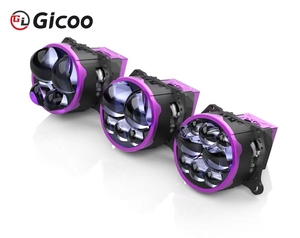 เลนส์โปรเจคเตอร์ LED 3.0 Bi สำหรับไฟหน้ารถเลนส์สีน้ำเงินหลายดวงไฟหน้ารถยนต์ G5 3R 220W 12V ใหม่50000ลูเมน - Product Image 1