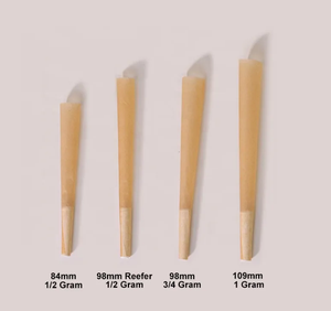 Classic Colorful Printed <b>Rolling</b> Paper Sleeves Custom Logo Empty Cones Branding Slow Evenly Burning 78-109mm Sizes Virgin Pulp - Product Image 4