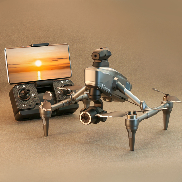 ZongX 2.4G Brushless Optical Flow Obstacle Avoidance Aerial Photography Drone 50x Zoom Automatic Photo Taking Mini Drone