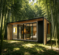 Bâtiments de jardin, maison préfabriquée, maison modulaire, façade personnalisable, faible coût de transport, plan de l'étage personnalisé pour bureau de jardin, maison