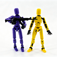 Figura de Acción Articulada Impresa en 3D con Tecnología FDM, Muñeco Personalizado con Articulaciones Móviles, PLA de Alta Precisión con Tolerancia de 0.01 mm y Superficie Lisa