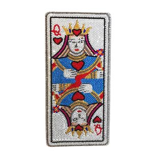 Bolso de Noche para Mujer con Pedrería Completa, Cartera de Mano Brillante con Cristales de Póker, Regalos Brillantes para Amigas y Seres Queridos - Product Image 1