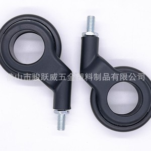Furniture Casters <b>Plastic</b> Polyurethane <b>Wheel</b> 90mm Threaded Stem Quiet Wear Resistant Modern Design - Product Image 3