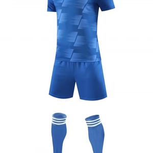 Tenue de football camouflage dégradé pour équipes d'école primaire, compétition et entraînement, en coton/bambou/spandex, tailles personnalisables pour adultes - Product Image 4