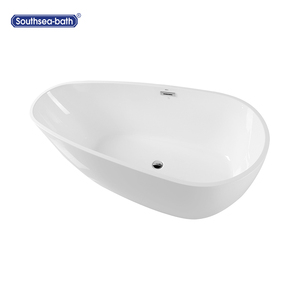 Dernières baignoires autoportantes en fibre de <span class=keywords><strong>carbone</strong></span> de surface solide Foshan 1550 Egg Black, fabricants de baignoires pour hommes et enfants - Product Image 3
