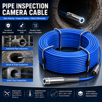 Câble de caméra d'inspection XJY pour canalisations, caméra vidéo d'inspection de ligne d'égout, câble d'endoscope