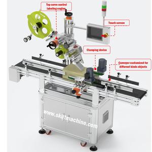 SKILT Nhà Sản Xuất Máy Dán Nhãn Bề Mặt Phẳng Trên Khay Thực Phẩm Tự Động - Product Image 3