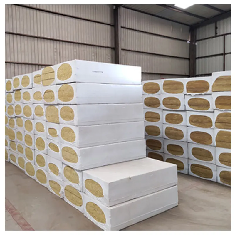 Class A Fire Resistance External Wall Thermal Insulation Rock Wool Board 120kg/m3 50mm Rock Mineral Wool Board/slab/sheet