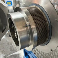 Machine à granulés à anneau de pression à vapeur pour charges lourdes, destinée aux usines d'aliments pour volailles et bétail