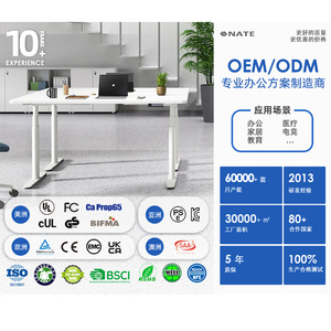 Netease Height <b>Adjustable</b> Desk Dual Motor 3 Section <b>Legs</b> With Led Control Panel For Home Office Use - Product Image 5