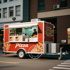 Food Truck per BBQ, Pizza, Hamburger, Gelato, Caffè, Furgone Personalizzato per Cibo da Strada in Vendita negli USA e in Turchia - Product Image 2