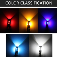 Ampoule LED H1 H3 pour voiture, haute puissance, longue durée de vie, ampoule LED antibrouillard, 10SMD 5630 5730, super lumineuse, lampe automobile LED