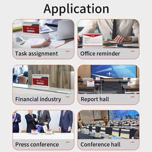 Porte-documents / Classeur E-Ink avec écran E-Ink, solution pour table de conférence pour bureau intelligent, écrans d'affichage numérique de 2,13 pouces et 2,6 pouces - Product Image 6