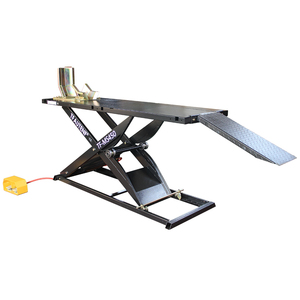 <span class=keywords><strong>Elevador</strong></span> <span class=keywords><strong>de</strong></span> Tijera Hidráulico <span class=keywords><strong>para</strong></span> Motocicletas <span class=keywords><strong>de</strong></span> 0.45 Toneladas <span class=keywords><strong>de</strong></span> Capacidad <span class=keywords><strong>de</strong></span> Carga, Accionamiento Neumático e Hidráulico, Un Cilindro, Certificado CE - Product Image 3