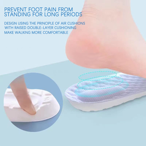 <span class=keywords><strong>Semelles</strong></span> de sport pour hommes et femmes, soutien de la voûte plantaire, <span class=keywords><strong>semelles</strong></span> souples en EVA, confortables, respirantes, durables, pour le basketball, la course à pied, rembourrées, pour la marche prolongée - Product Image 4