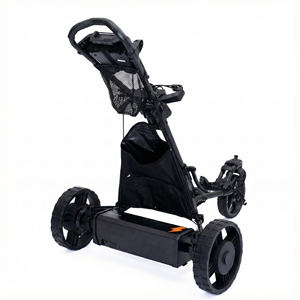 2025 Elektrische Golftrolley met Dubbele Motor, 50m Afstandsbediening, Afdalingsrem, Lithium Batterij, Aluminium, Opvouwbaar, Smart Caddy Auto - Product Image 3