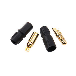 Conector AMASS SH3.5mm -F/M chapado en oro, juego de conectores tipo banana de alta corriente 20-40A con funda para ESC y motor RC - Product Image 4
