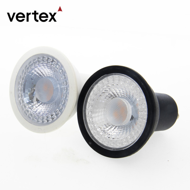 GU10 SMD LED Bulb 5W Spotlight High CRI 80 Ra Flicker Free Dimmable 3000K 4000K 5000K Modern PC Recessed Track Lighting