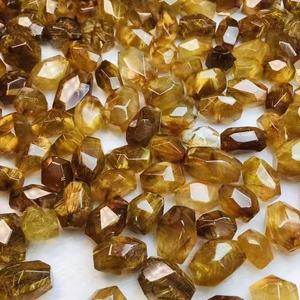 Cristal naturel de haute qualité Quartz rutile liberté pour accessoires de bijoux - Product Image 3