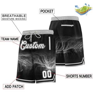 Pantalones Cortos de Baloncesto Personalizados para Hombre y Jóvenes, de Malla, Secado Rápido, con Cordón Ajustable, para Entrenamiento Deportivo, Unisex, para Adultos - Product Image 2