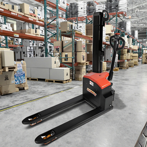 Carretilla elevadora de paletas eléctrica china pequeña con accionamiento de elevación hidráulica Vehículo eficiente y ecológico - Product Image 3