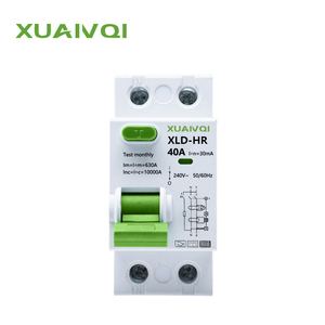Interruptor Diferencial Automático de Corriente <span class=keywords><strong>Residual</strong></span> Tipo B de CA XUANQI, 10KA, con Protección Contra Sobrecorriente y Fugas - Product Image 1