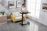 Table de lit mobile moderne à hauteur réglable, robuste, pour hôpital, CARENOVO OT-1, en fer, garantie 3 ans, pour la maison et le bureau