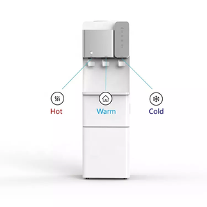 Distributore d'acqua con raffreddamento a compressore per fabbricatore di ghiaccio a proiettile rende l'acqua calda fredda e a temperatura ambiente uso commerciale conservazione del ghiaccio - Product Image 3