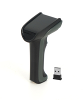 Lector de Códigos de Barras Bluetooth 2D DS220BT, Escáner Inalámbrico de Códigos QR con Base de Carga, Compatible con Sistemas Android, iOS y Windows POS
