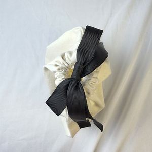 Promotional Custom Logo Screen Printed Cotton Canvas Dust <b>Packaging</b> <b>Bag</b> with Drawstring for Watches - Product Image 3
